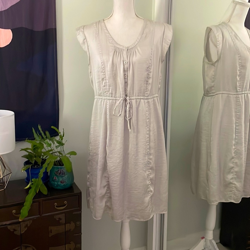 Old Navy silky shift dress, size L